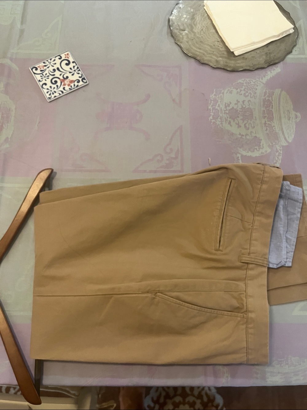 Men's Bonobos  Slim Chino Pants in Taupe/Khaki 38w 30